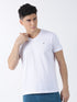 White Plain Short Sleeve Casual T-Shirt
