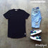 Men Solid Slim Fit Casual T-Shirt Combo
