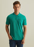 Teal Green Plain Polo