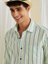 Green Striped Shirt