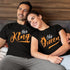 Her King His Queen Couple T-Shirt