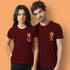 K & Q Crown Couple T-shirt