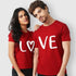 Love Heart Couple T-Shirt