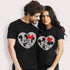 Mickey Minnie Heart Couple T-Shirt