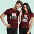 The Real Boss Couple T-Shirt